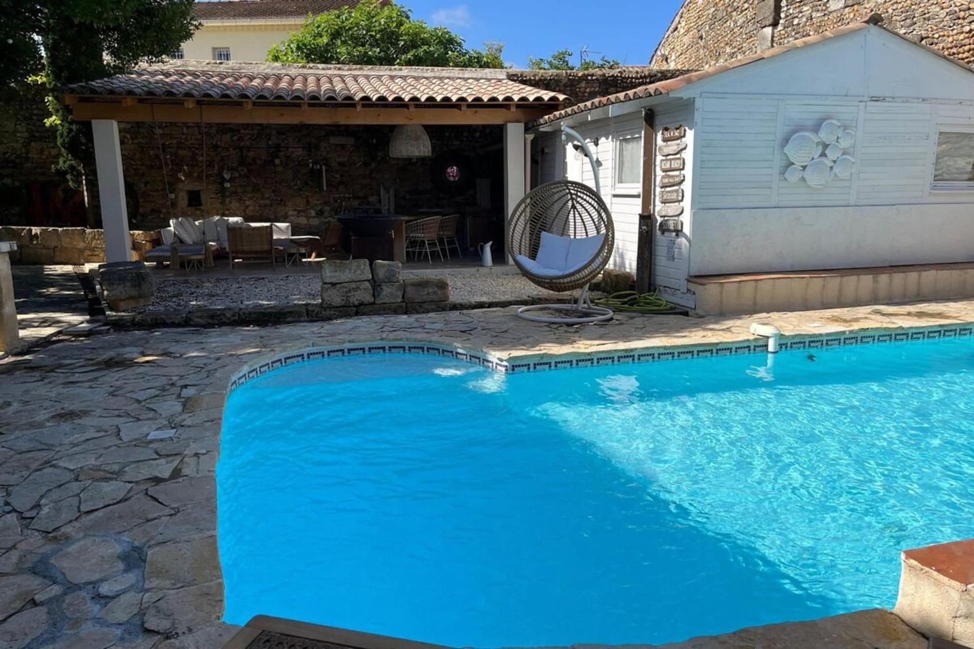 Casa Angel -Bohemian Villa With Swimming Pool And Air Conditioning! Vauvert Dış mekan fotoğraf