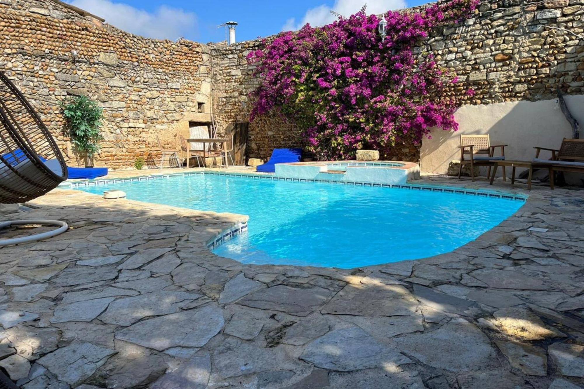 Casa Angel -Bohemian Villa With Swimming Pool And Air Conditioning! Vauvert Dış mekan fotoğraf